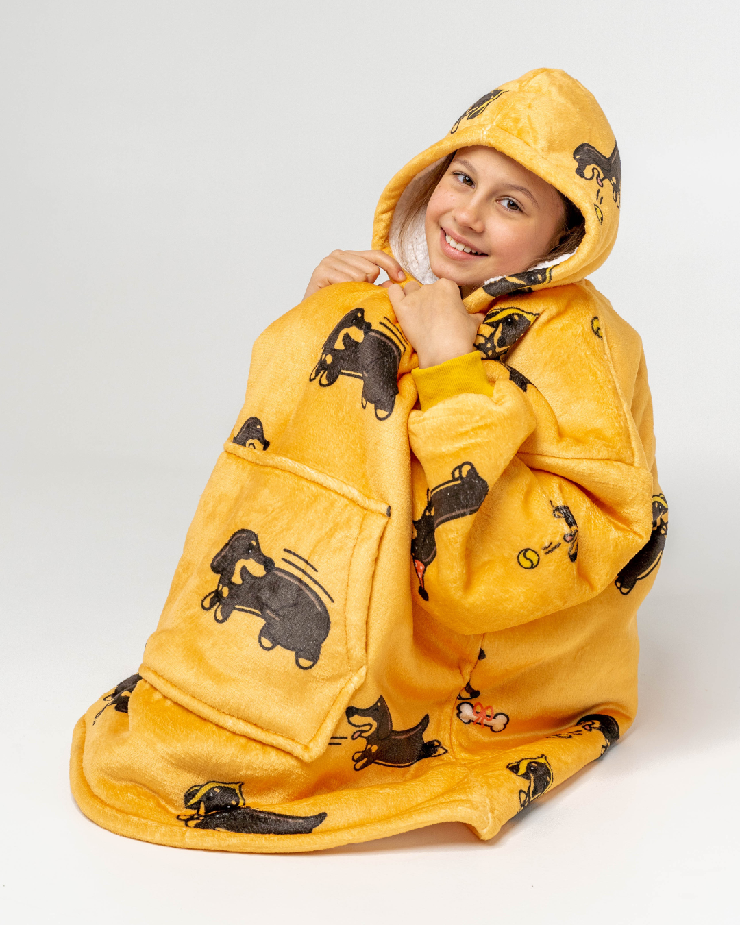 Kids’ Playful Dog